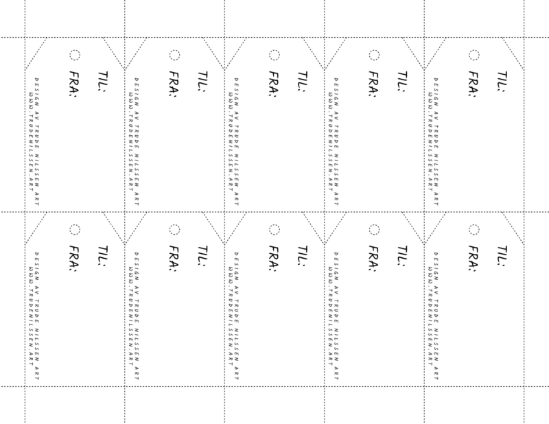 Julegavelapper 10 pk. - Bilde 2
